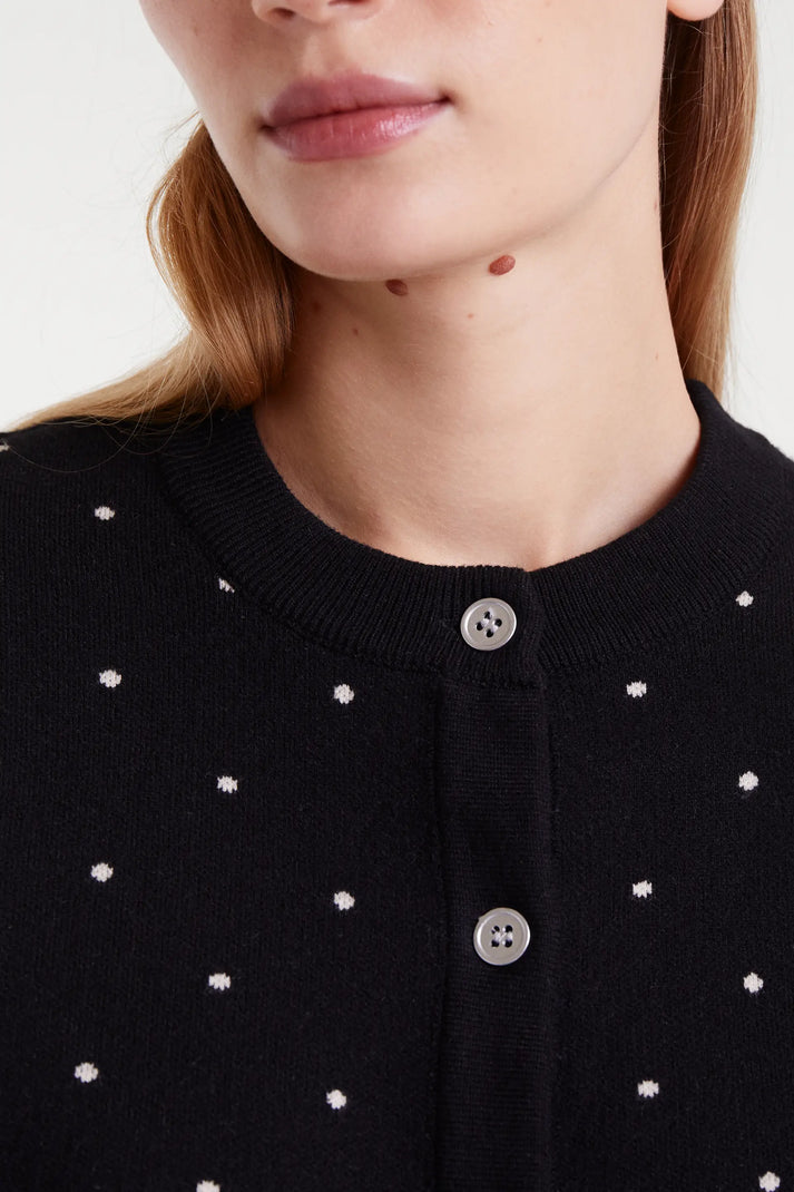 Polka-Dot Cardigan