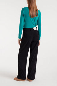 Black Corduroy Slacks