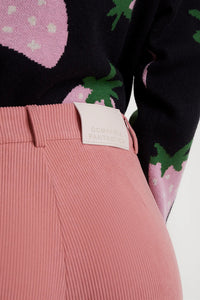 Pink Corduroy Slacks