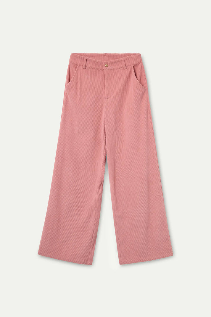 Pink Corduroy Slacks