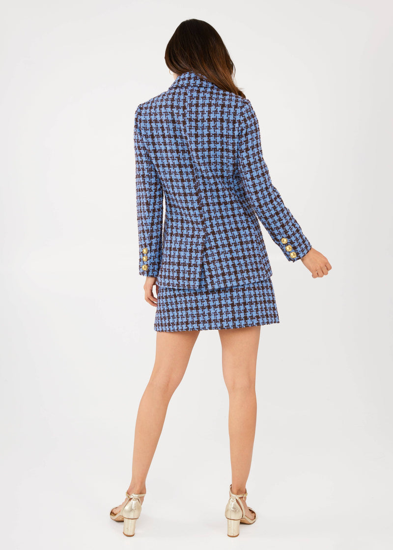 Calvin Houndstooth Blazer