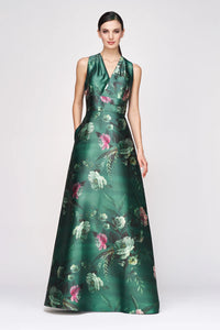 Rosalind Gown - Emerald