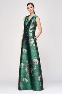 Rosalind Gown - Emerald