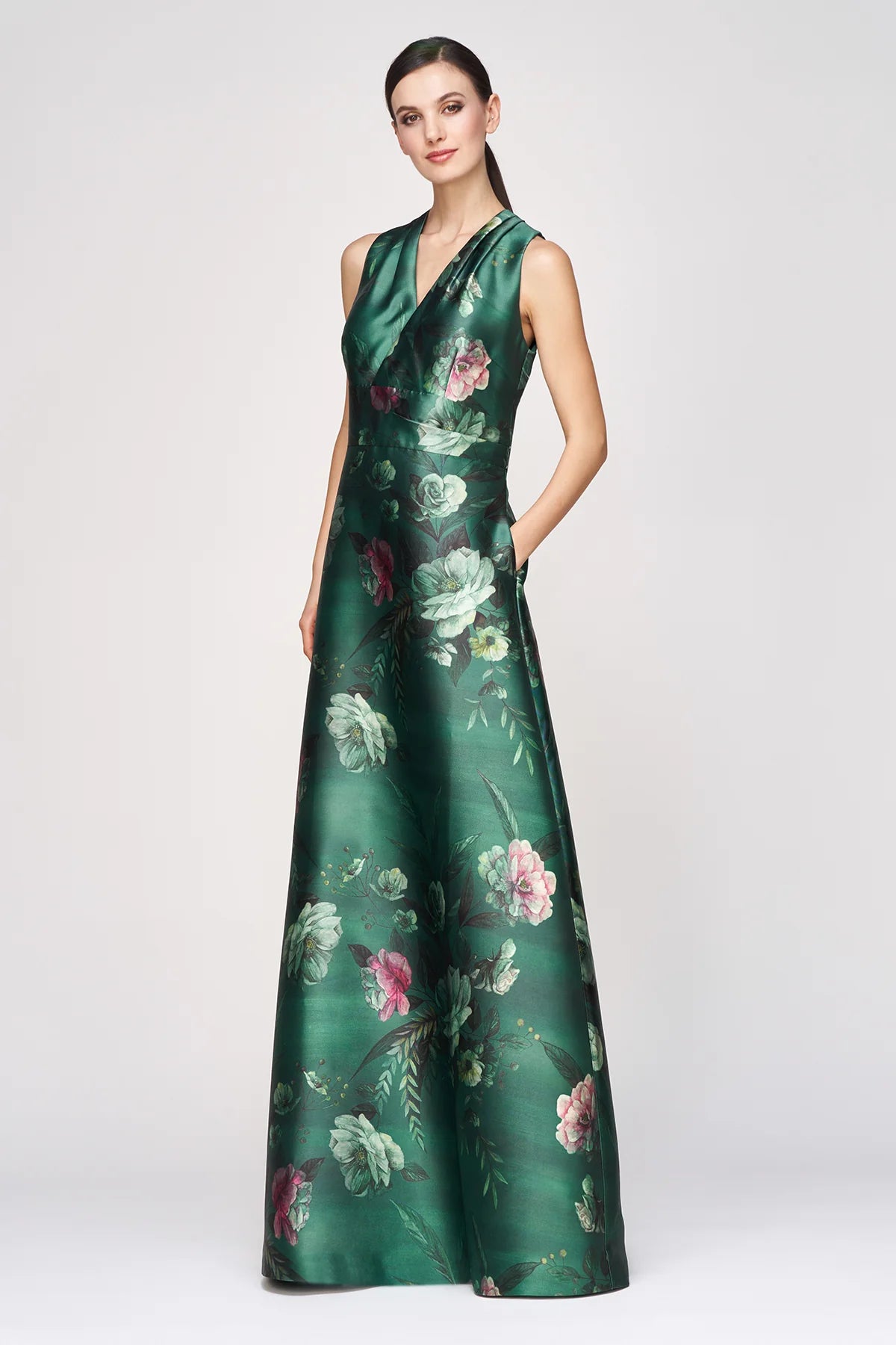 Rosalind Gown - Emerald