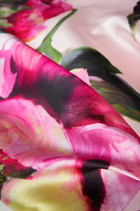 Regina Tea Length Dress - Blush