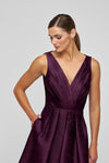 Olivia Gown in Mulberry