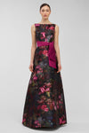Nicoletta Gown in Mulberry
