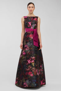 Nicoletta Gown in Mulberry
