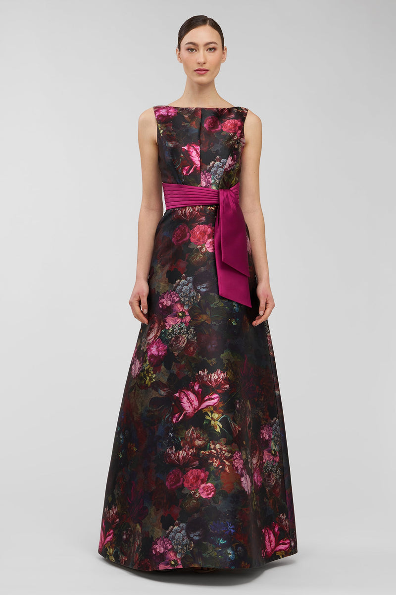 Nicoletta Gown in Mulberry