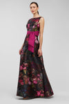 Nicoletta Gown in Mulberry