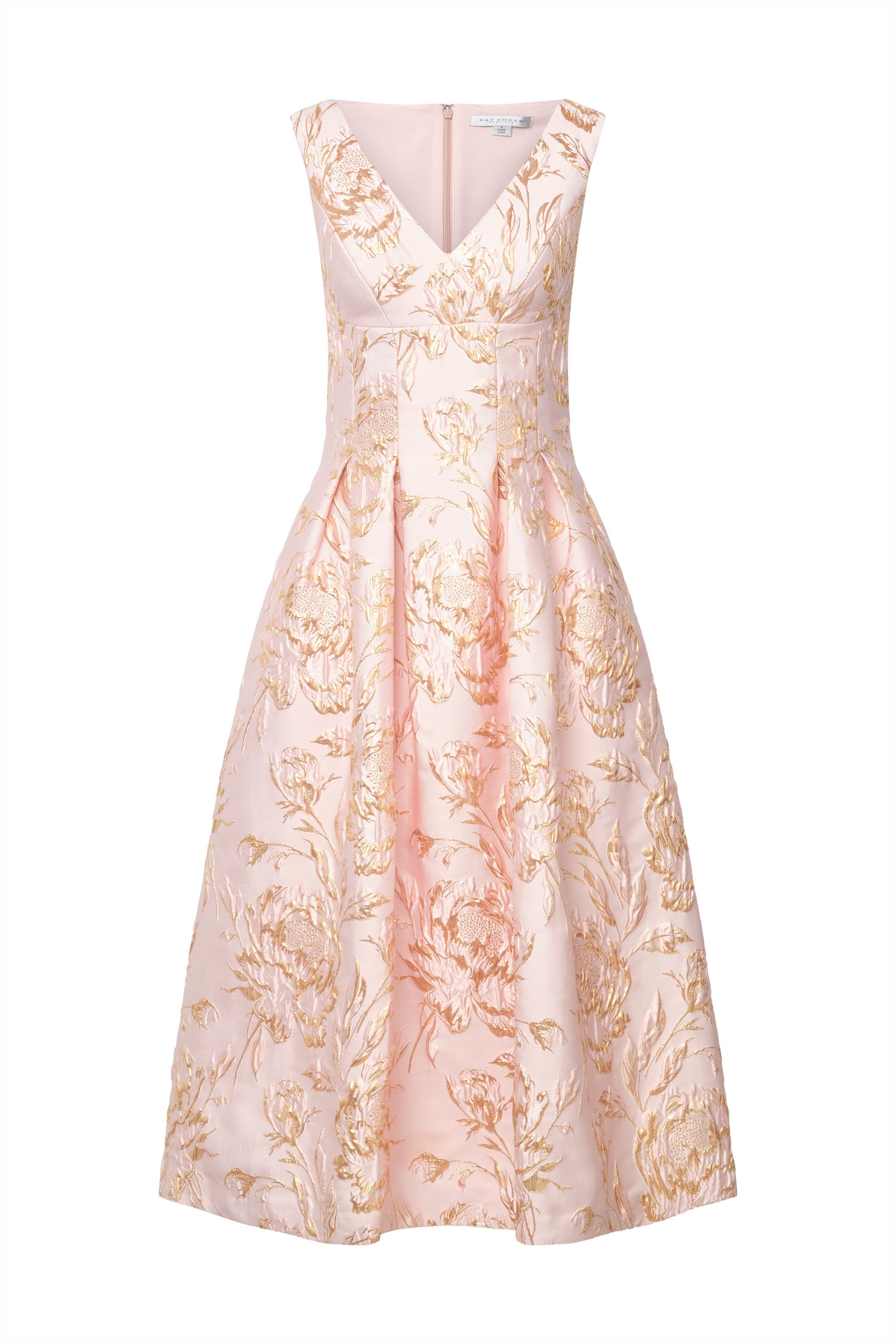 Saylor Tea Length Dress | Blush