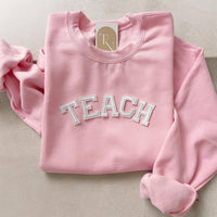 Pink Teach Sweatshirt