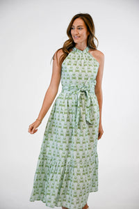 Sweet Pea Dress in Juniper Grove