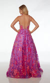 Electric Fuschia Sequin Gown | AP-61915