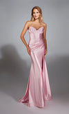 Rosewater Satin Gown - AP-61733