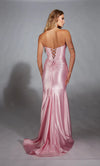 Rosewater Satin Gown - AP-61733