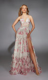 Pink & White New Classic Gown - AP-61757