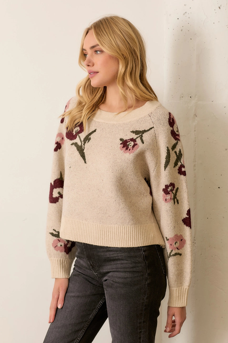 Coming Up Roses Sweater