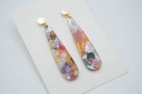 Colorful Tortoiseshell Earrings