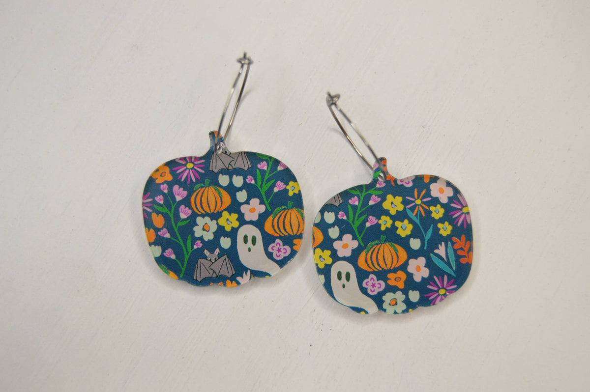 Halloween Pumpkin Earrings