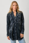 Uptown Velvet Charcoal Shirt