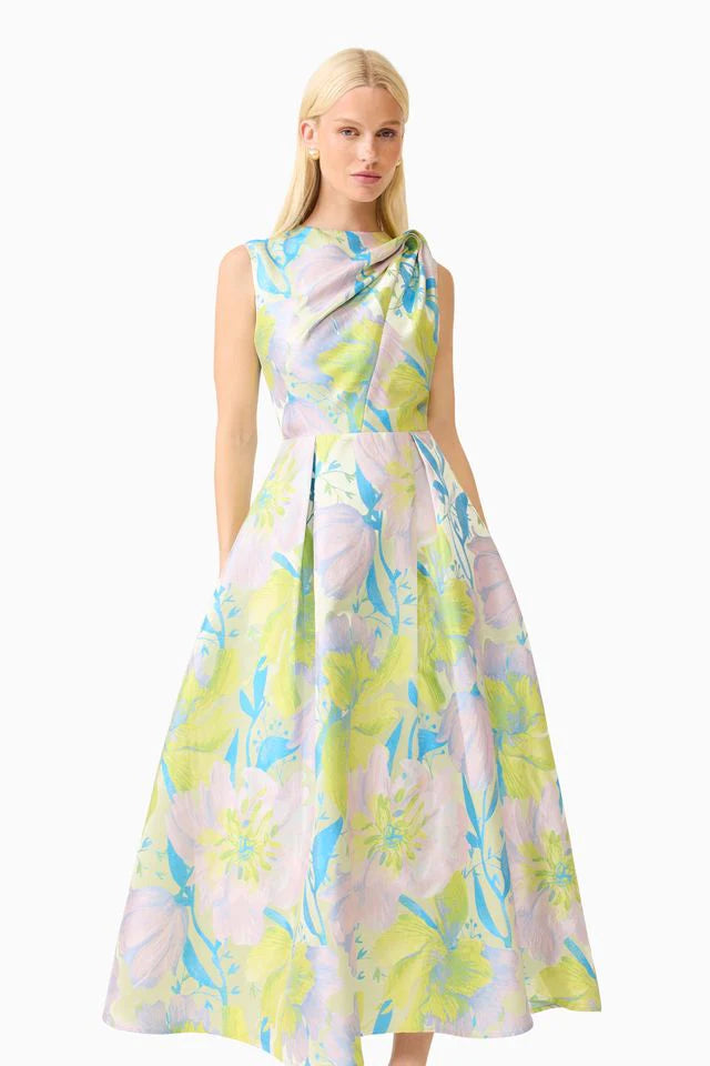 Rhea A-Line Midi Dress
