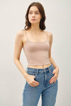 Cropped Spaghetti Tank
