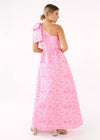 Caroline Gown - Pink Bubble Jacquard