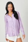 Nancy Lavender Button Down