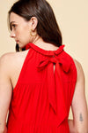 Cherry Tiered Mini Dress