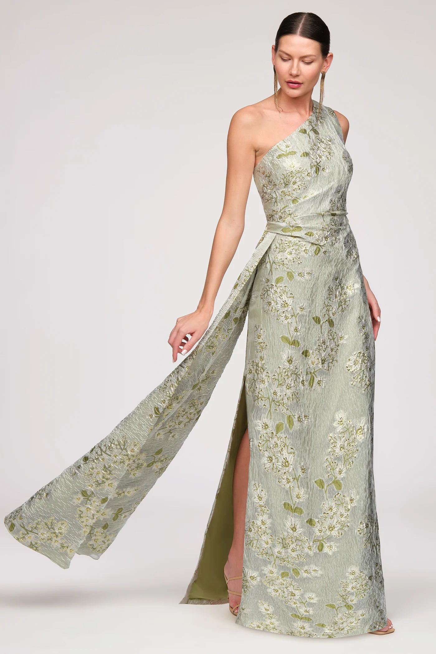 Gretchen One Shoulder Gown