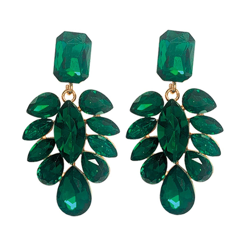 Green Showstopper Earrings