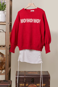 Red Christmas Spirit Sweater