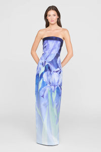 Cyrilla Strapless Column Gown