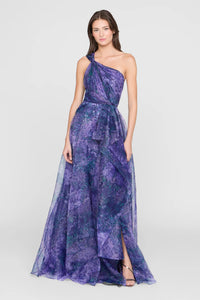 Oriana One Shoulder Gown