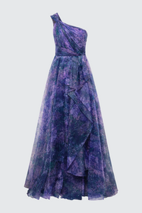 Oriana One Shoulder Gown
