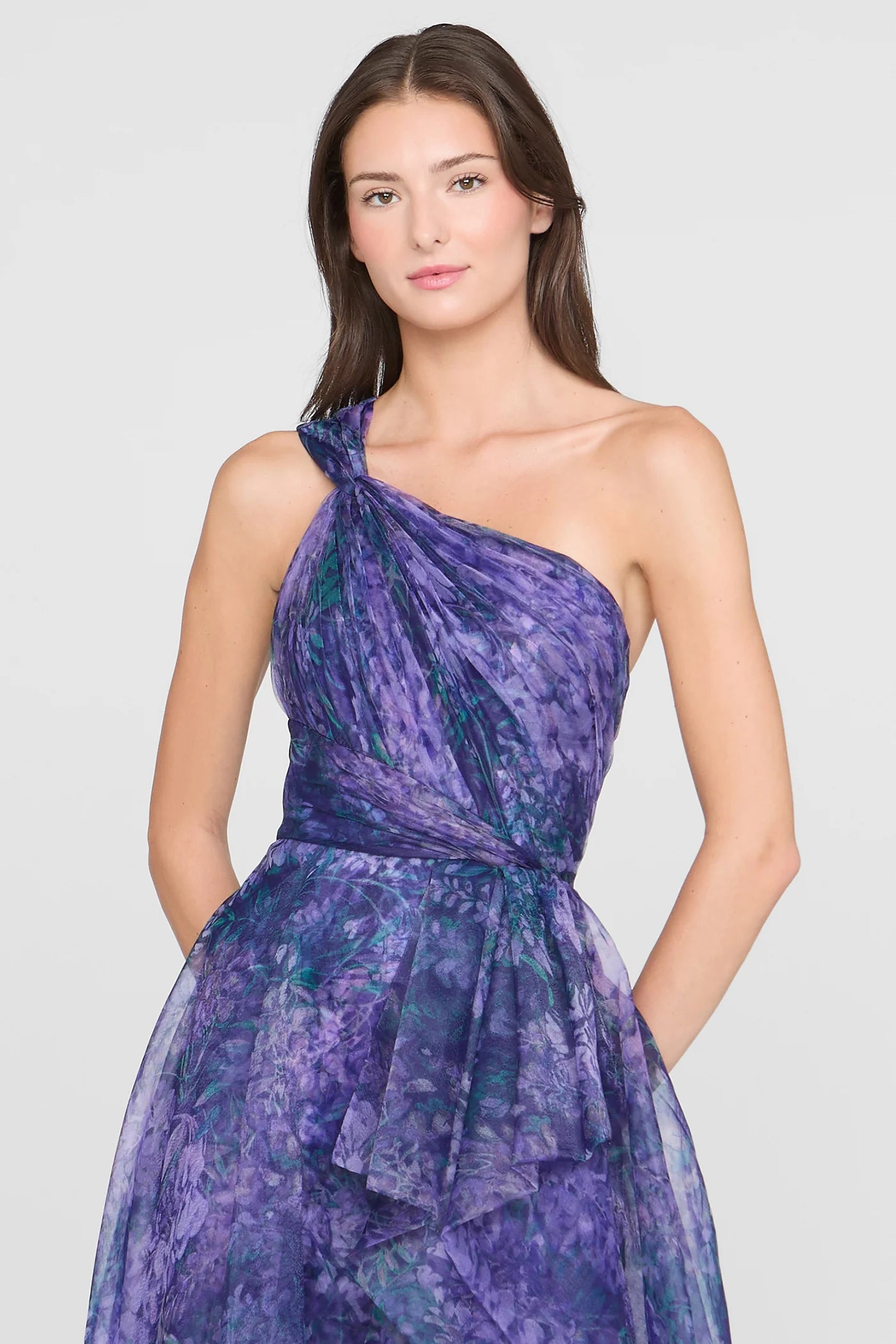 Oriana One Shoulder Gown