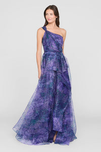 Oriana One Shoulder Gown