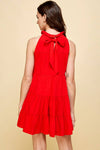 Cherry Tiered Mini Dress