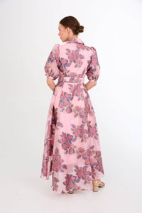 Pink Peony Charlotte Gown