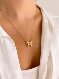 Vixen Bow Necklace