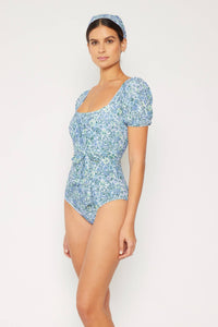 Daisy Chain Bathing Suit | Blue