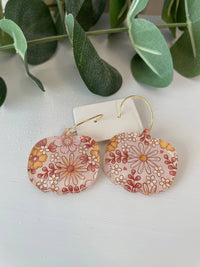 Retro Pumpkin Earrings