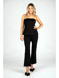 Ophelia Velvet Trim Top