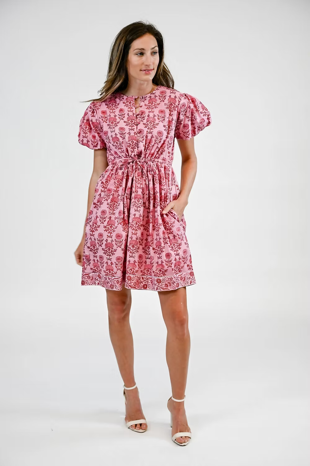 Christa Peony Mini Dress