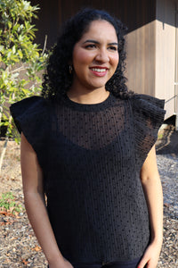 Oakleigh Heart Organza Blouse