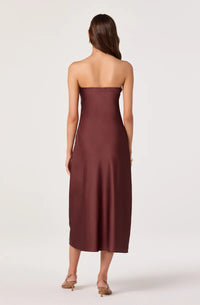 Annabeth Floral Strapless Dress
