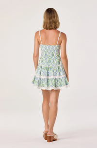 Skye Floral Lace Mini Dress