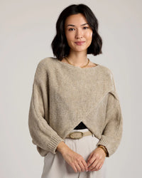 Alessandra Knit Wrap - Beige