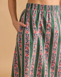 Marisol Skirt in Floral Manor